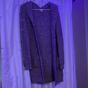 Multi colored cardigan with pockets